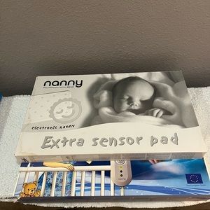 👩‍🍼 NANNY Baby Movement Monitor+Extra Nanny Sensor Pad EUC❤️ (regularly $275)